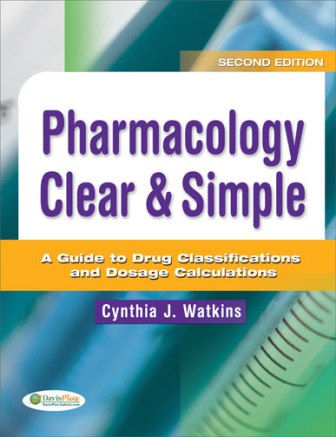 Test Bank for Pharmacology Clear & Simple 2nd Edition Cynthia Watkins
