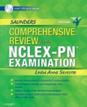 Test Bank for Saunders Comprehensive Review for the NCLEX-PN?Examination 4th Edition by Linda Anne Silvestri