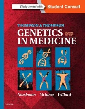 Test Bank for Thompson & Thompson Genetics in Medicine 8th Edition Robert Nussbaum