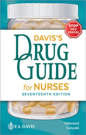 Test Bank for Davis's Drug Guide for Nurses 17th Edition April Hazard Vallerand, Cynthia A. Sanoski