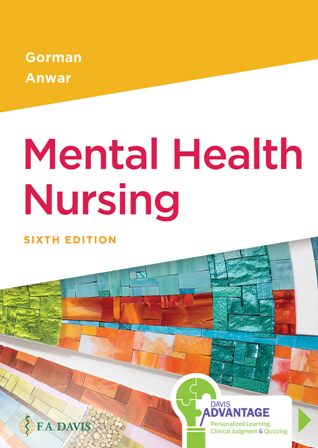Test Bank for Mental Health Nursing 6th Edition Gorman