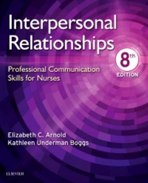 Test Bank for Interpersonal Relationships 8th Edition by Elizabeth C. Arnold