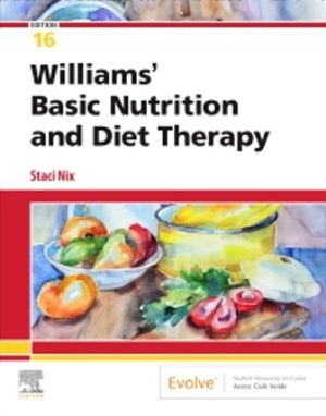 Test Bank for Williams' Basic Nutrition & Diet Therapy 16th Edition by McIntosh