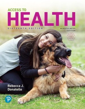Access to Health 16th Edition Donatelle