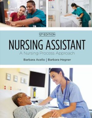 Nursing Assistant 12th Edition Acello