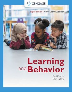 Learning and Behavior 8th Edition Chance
