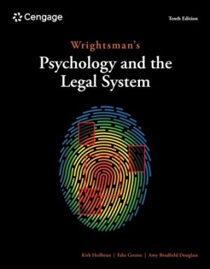 Psychology and the Legal System 10th Edition Heilbrun