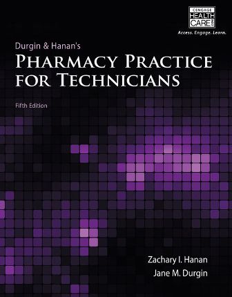 Pharmacy Practice for Technicians 5th Edition Hanan