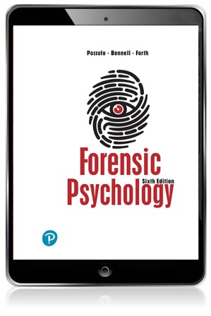 Forensic Psychology 6th Edition Pozzulo