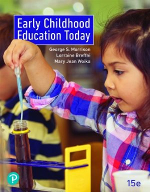 Early Childhood Education Today 15th Edition Morrison