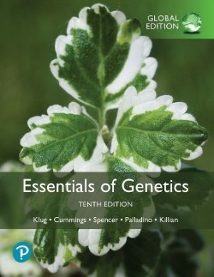Essentials of Genetics 10th Global Edition Klug