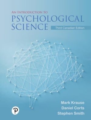 An Introduction to Psychological Science 3rd Canadian Edition Krause