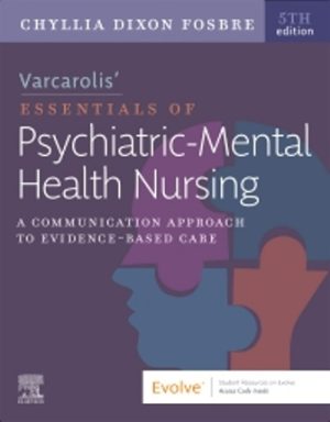 Essentials of Psychiatric Mental Health Nursing 5th Edition Fosbre