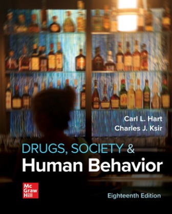 Drugs Society and Human Behavior 18th Edition Hart