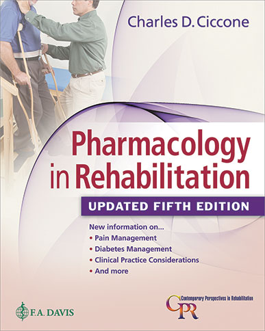 Pharmacology in Rehabilitation 5th Updated Edition Ciccone