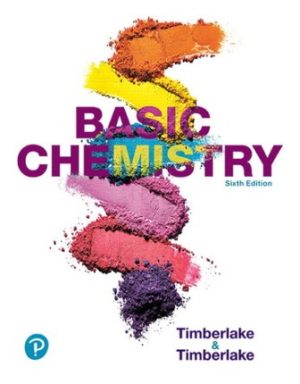 Basic Chemistry 6th Edition Timberlake