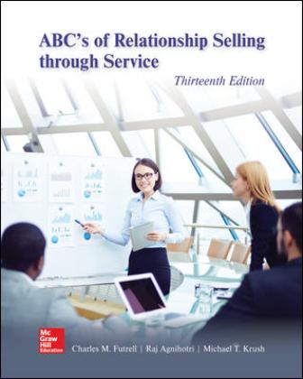 ABC's of Relationship Selling through Service 13th Edition Futrell