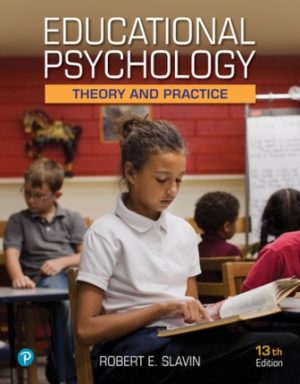 Educational Psychology: Theory and Practice 13th Edition Slavin