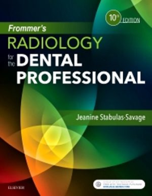 Frommer's Radiology for the Dental Professional 10th Edition Stabulas-Savage