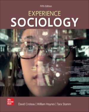 Experience Sociology 5th Edition Croteau