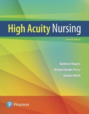 High-Acuity Nursing 7th Edition Wagner