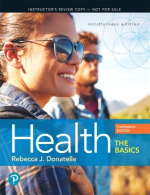 Health The Basics 13th Edition Donatelle