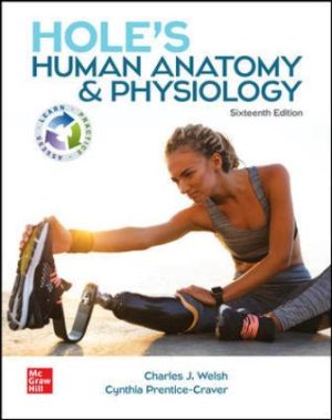 Hole's Human Anatomy and Physiology 16th Edition Welsh