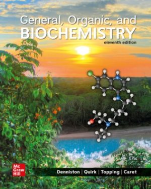General Organic and Biochemistry 11th Edition Denniston