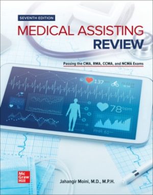 Medical Assisting Review Passing The CMA RMA and CCMA Exams 7th Edition Moini