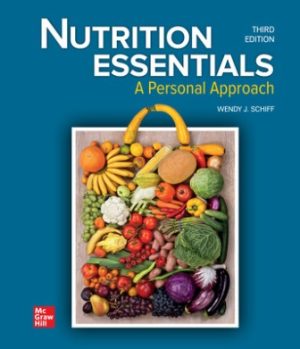 Nutrition Essentials: A Personal Approach 3rd Edition Schiff