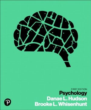 Psychology 1st Edition Hudson