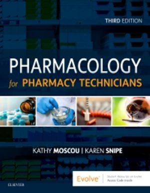 Pharmacology for Pharmacy Technicians 3rd Edition Moscou