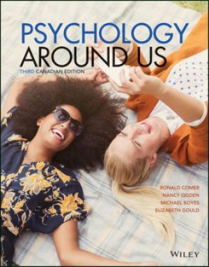 Psychology Around Us 3rd Canadian Edition Comer