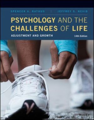 Psychology and the Challenges of Life: Adjustment and Growth 14th Edition Rathus