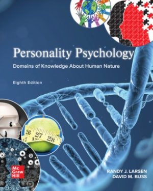Personality Psychology: Domains of Knowledge About Human Nature 8th Edition Larsen