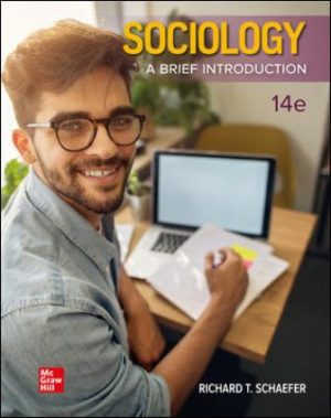 Sociology A Brief Introduction 14th Edition Schaefer