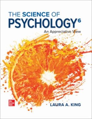 The Science of Psychology: An Appreciative View 6th Edition King