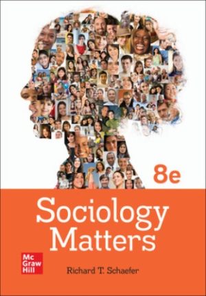 Sociology Matters 8th Edition Schaefer