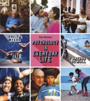 Psychology in Everyday Life 5th Edition Myers