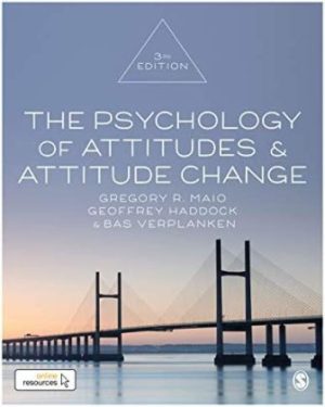The Psychology of Attitudes and Attitude Change 3rd Edition Maio