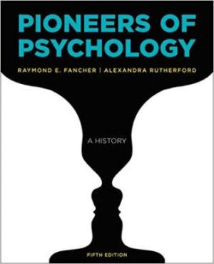 Pioneers of Psychology 5th Edition Fancher