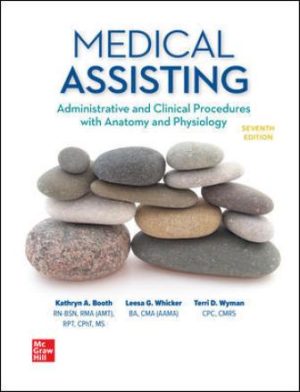 Medical Assisting: Administrative and Clinical Procedures 7th Edition Booth